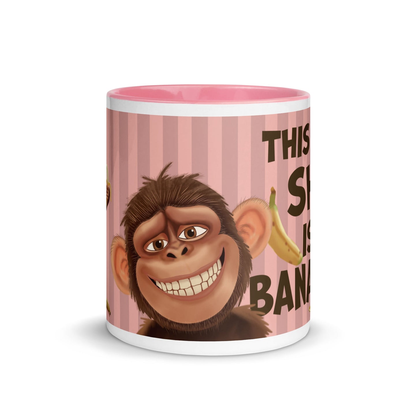 This Shit Is Bananas Funny Monkey Coffee Mug - Locomug.comfunny_profession_mugs_crazy_mug _designs