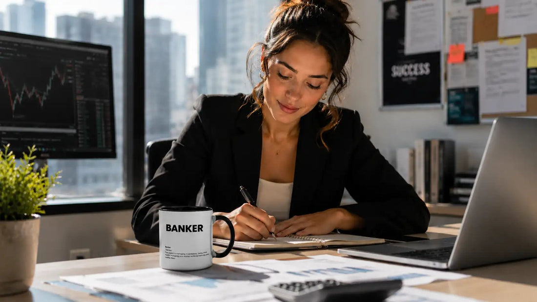 Best Gifts for Bankers & Finance Professionals: Funny & Unique Mugs - Locomug.com