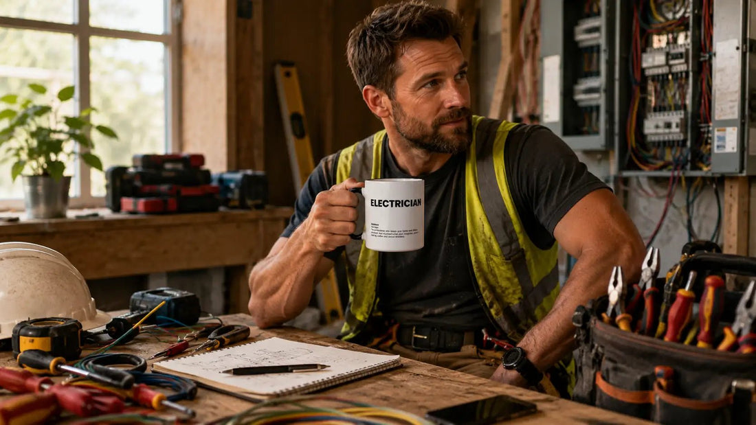 Best Gifts for Electricians: Funny & Unique Mugs They'll Actually Love - Locomug.com