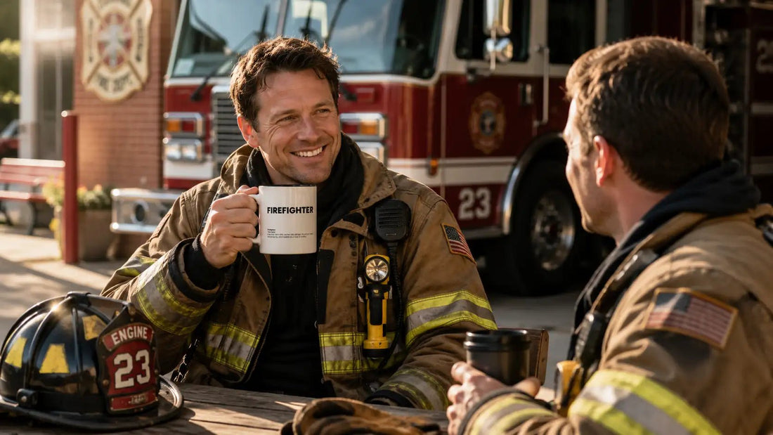 Best Gifts for Firefighters: Funny & Unique Mugs They'll Actually Love - Locomug.com
