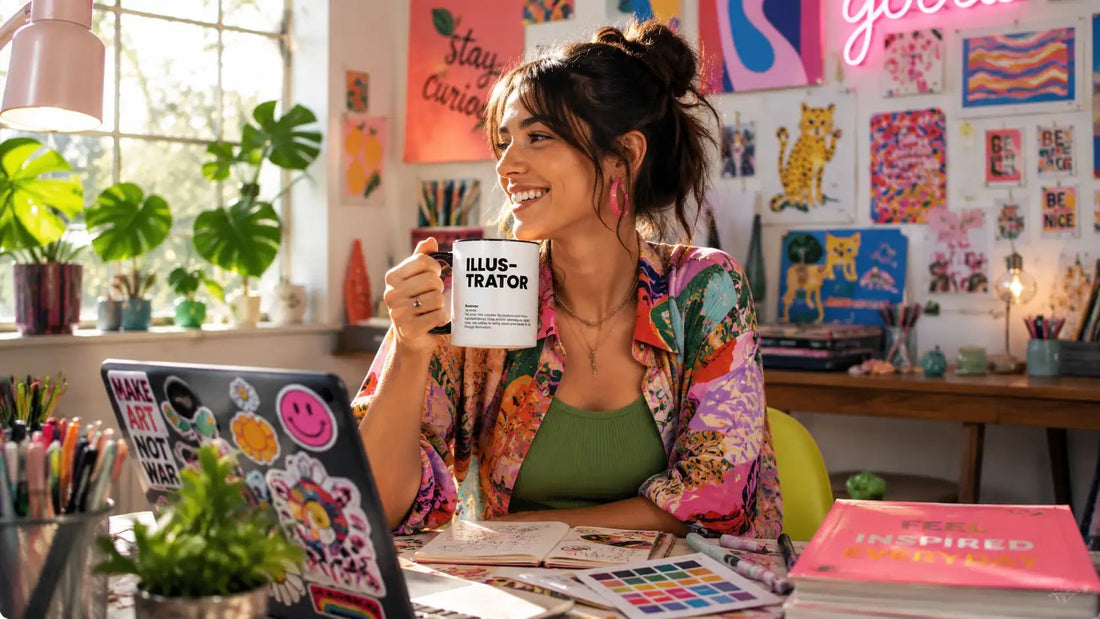 Best Gifts for Illustrators: Funny & Unique Mugs They'll Actually Love - Locomug.com