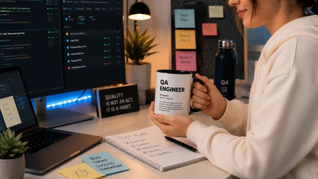 Best Gifts for QA Engineers: Funny & Unique Mugs They'll Actually Love - Locomug.com
