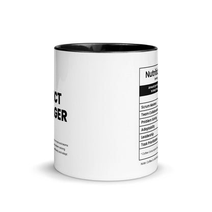 Agile Project Manager Mug Nutrition Facts - PM Certification Gift - LocoMug