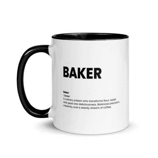 Baker Mug - Nutrition Facts - Locomug.com#funny_profession_mugs_crazy_mug _designs#