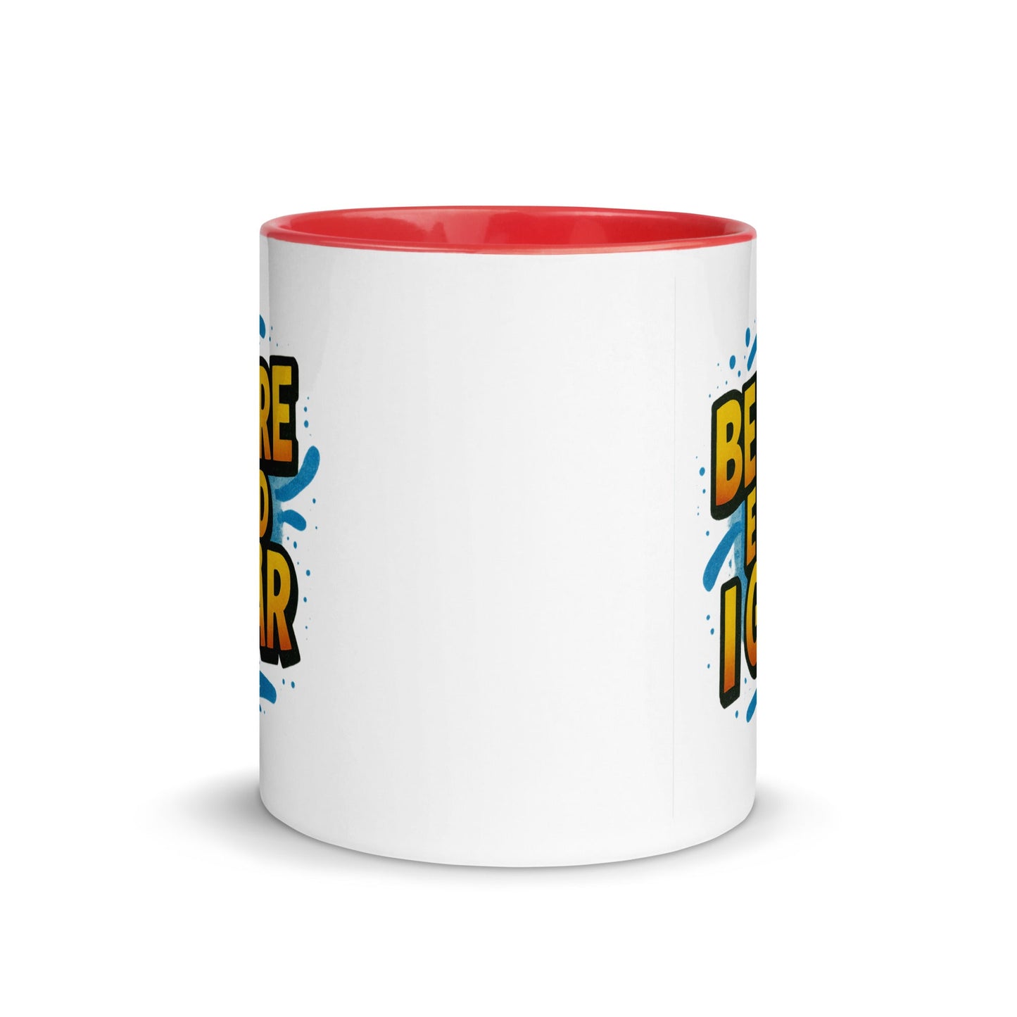“Bedre end i går” Mug with Color Inside – Danish Progress, One Sip at a Time - Locomug.com#funny_profession_mugs_crazy_mug _designs#