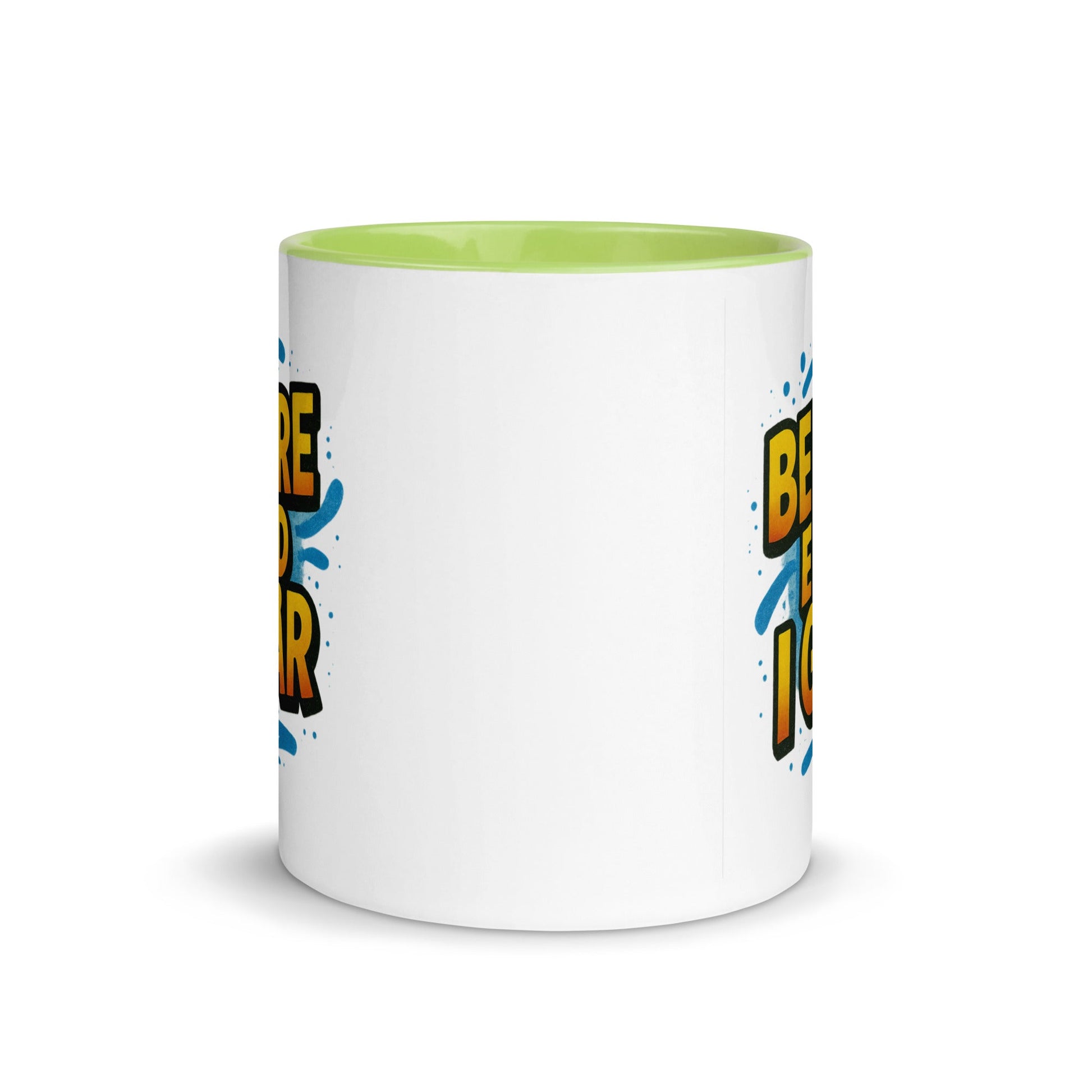 “Bedre end i går” Mug with Color Inside – Danish Progress, One Sip at a Time - Locomug.com#funny_profession_mugs_crazy_mug _designs#