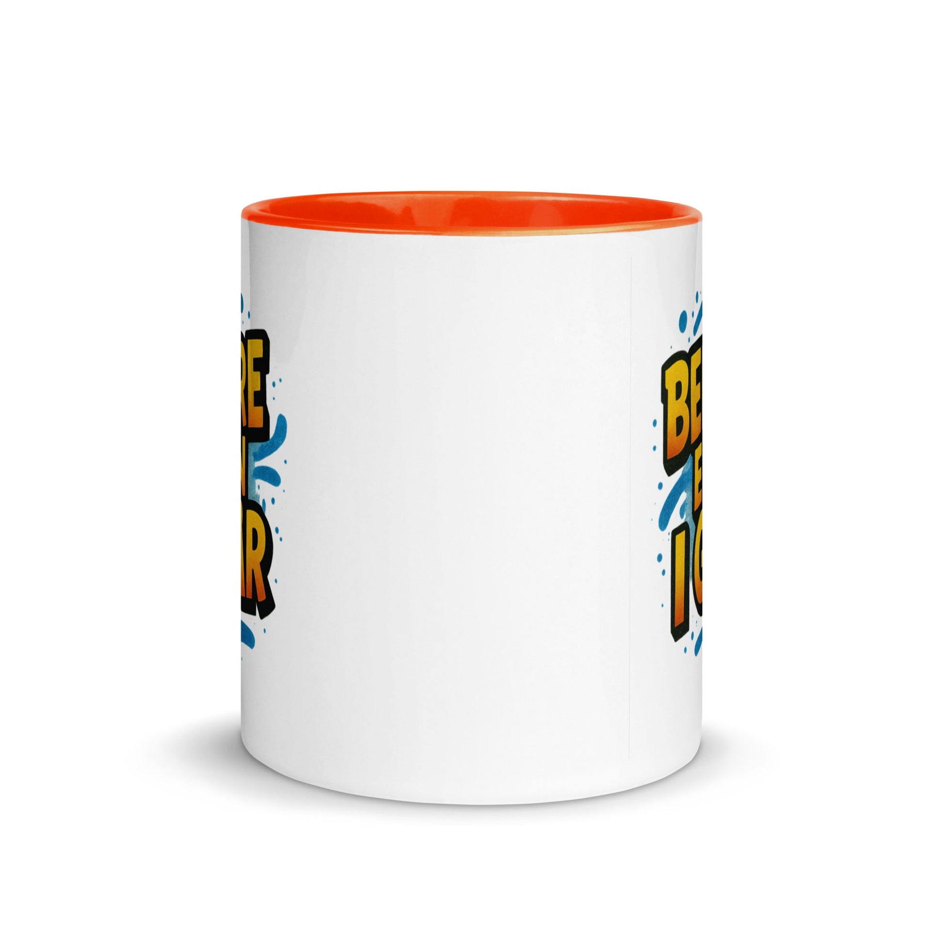 “Bedre enn i går” Mug with Color Inside– Norwegian Calm, Daily Power - Locomug.com#funny_profession_mugs_crazy_mug _designs#