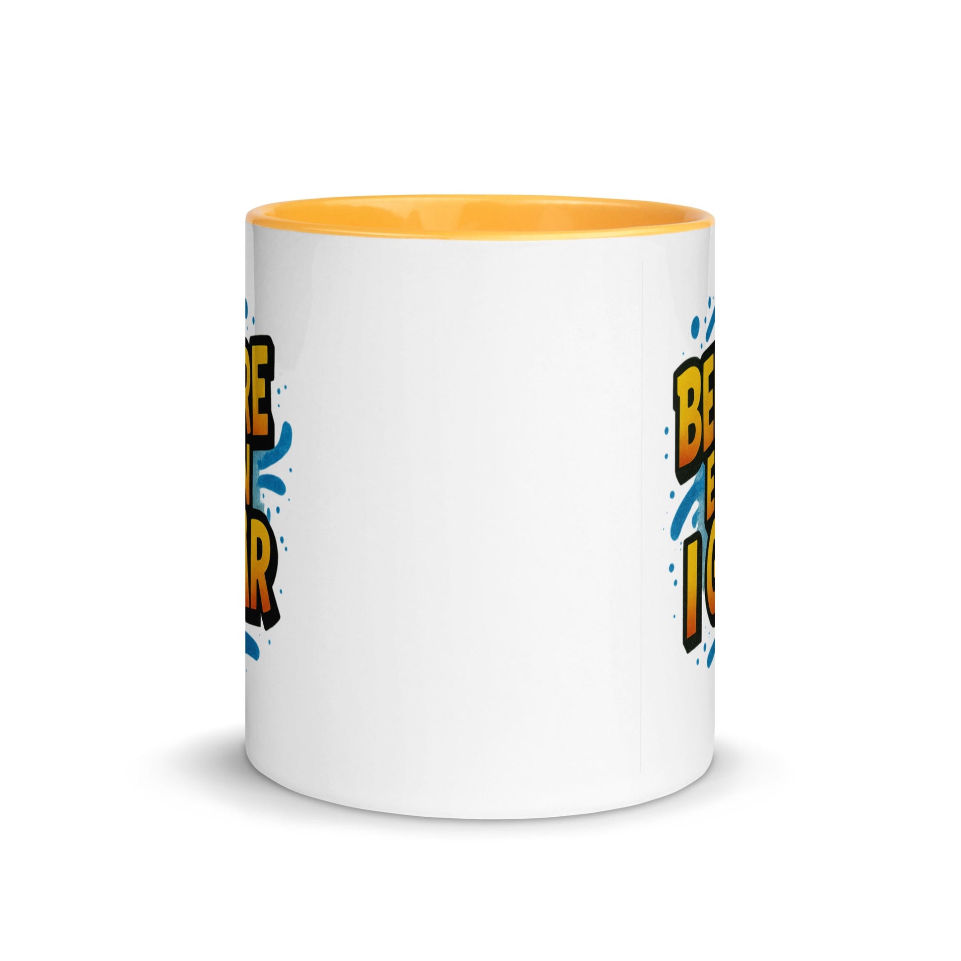 “Bedre enn i går” Mug with Color Inside– Norwegian Calm, Daily Power - Locomug.com#funny_profession_mugs_crazy_mug _designs#