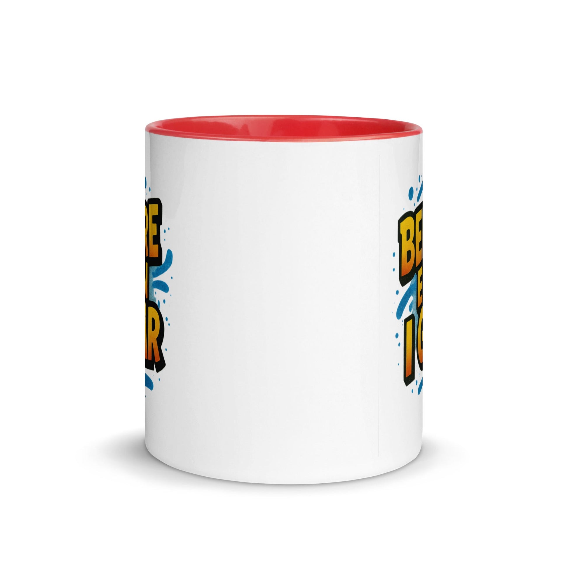 “Bedre enn i går” Mug with Color Inside– Norwegian Calm, Daily Power - Locomug.com#funny_profession_mugs_crazy_mug _designs#