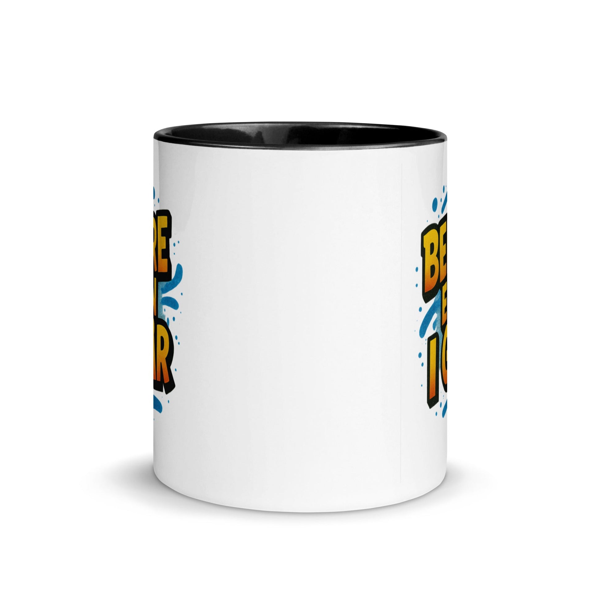 “Bedre enn i går” Mug with Color Inside– Norwegian Calm, Daily Power - Locomug.com#funny_profession_mugs_crazy_mug _designs#