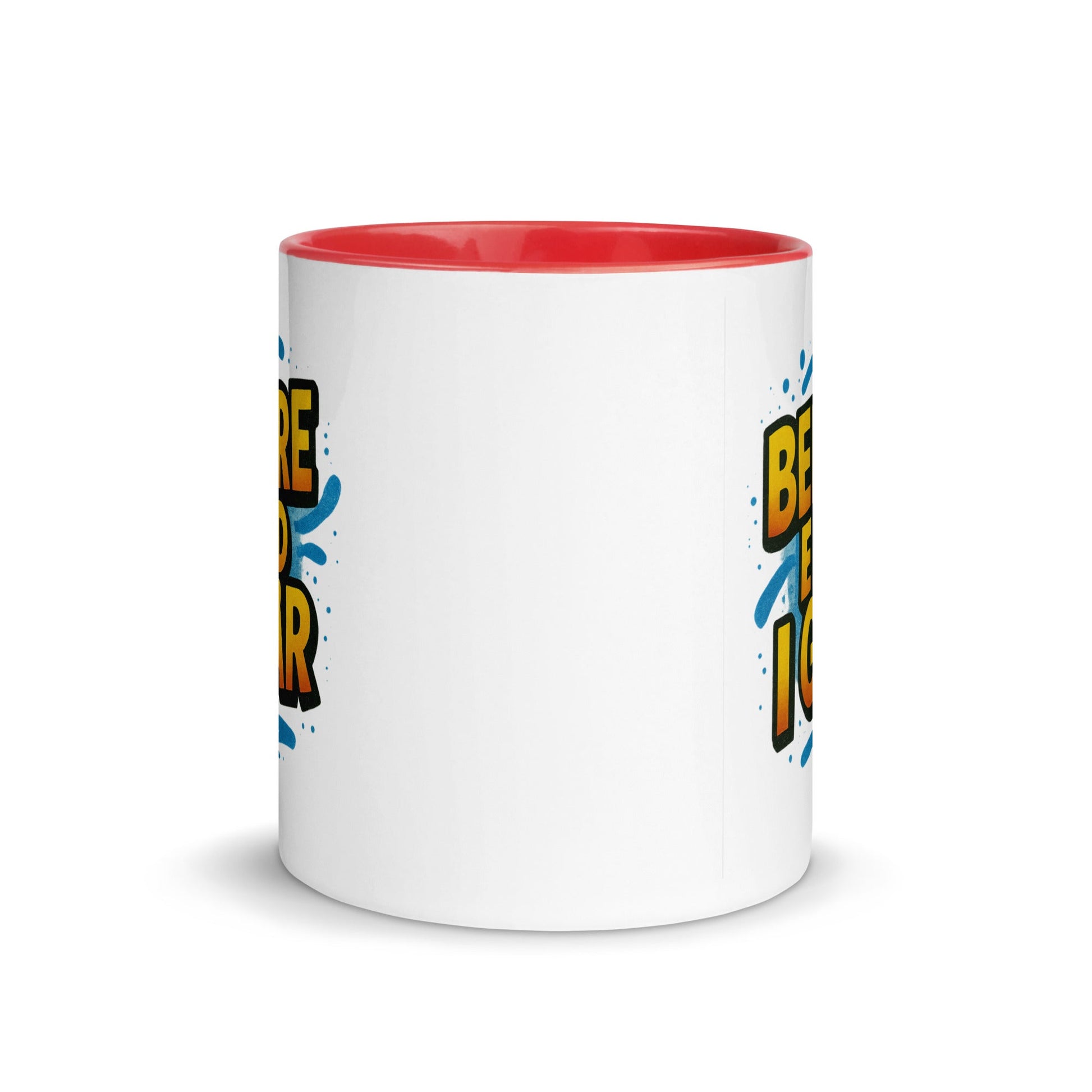 “Besser als gestern” Mug with Color Inside – German Precision, Daily Progression - Locomug.com#funny_profession_mugs_crazy_mug _designs#
