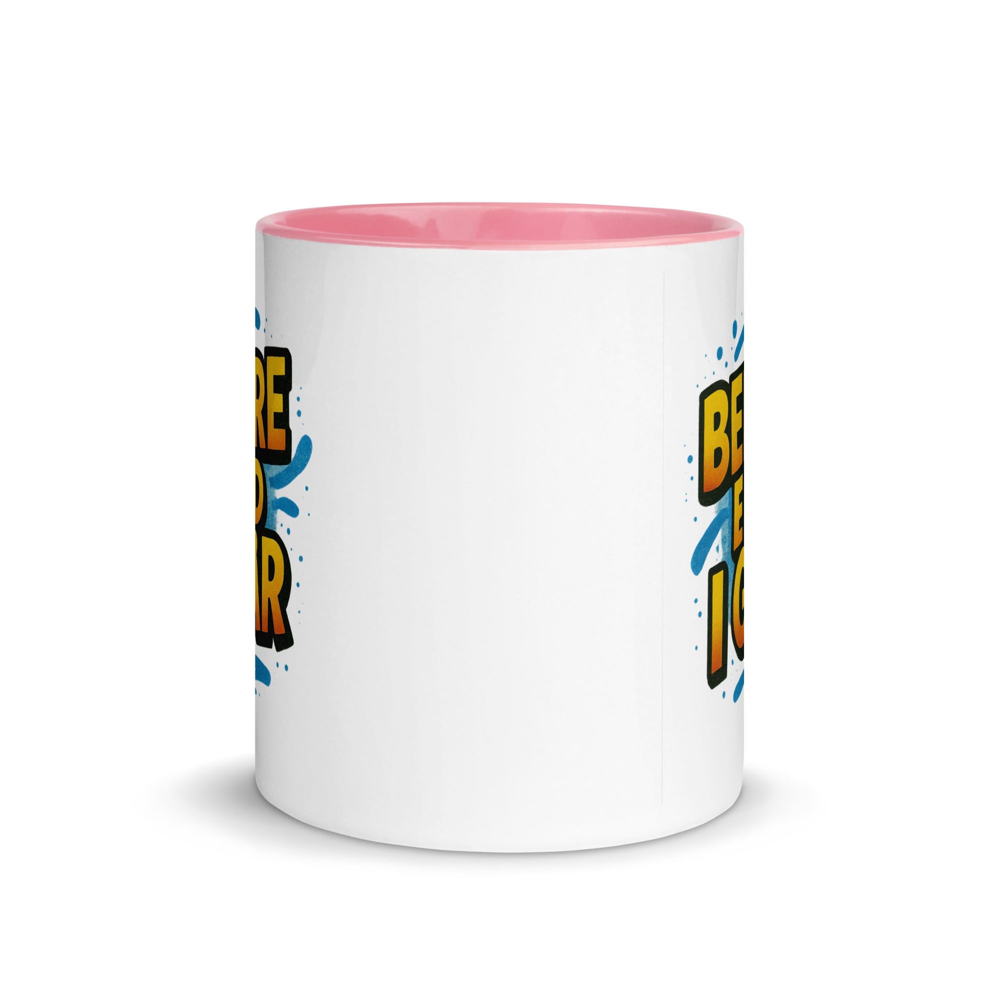 “Besser als gestern” Mug with Color Inside – German Precision, Daily Progression - Locomug.com#funny_profession_mugs_crazy_mug _designs#