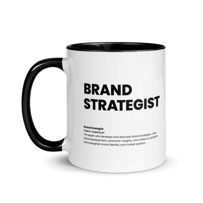Funny Brand Strategist Gift Mug - Nutrition Facts Design - LocoMug
