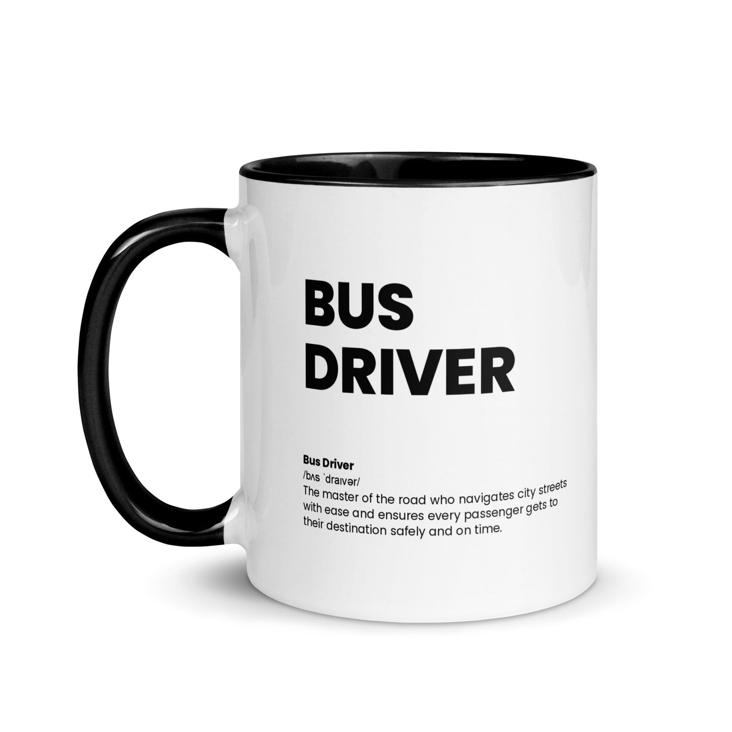 Funny Bus Driver Gift Mug - Nutrition Facts Design - Driver Appreciation - LocoMug