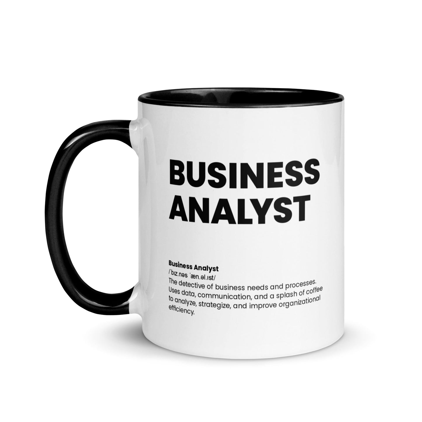 Business Analyst Mug - Nutrition Facts - Locomug.com#funny_profession_mugs_crazy_mug _designs#