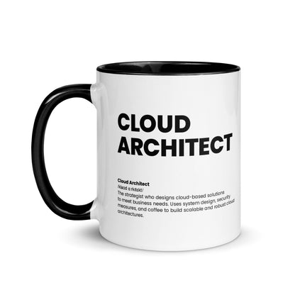 Cloud Architect Mug - Nutrition Facts - Locomug.com#funny_profession_mugs_crazy_mug _designs#