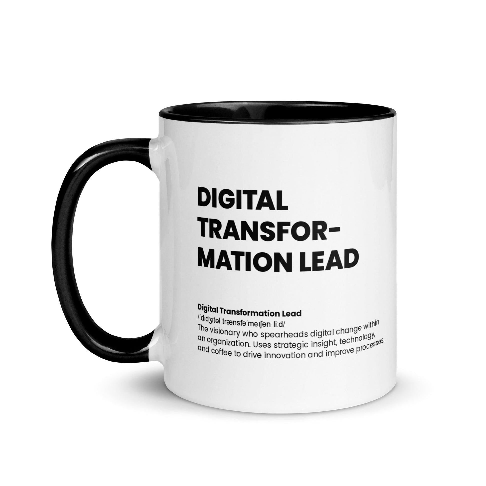 Digital Transformation Lead Mug - Nutrition Facts - Locomug.com#funny_profession_mugs_crazy_mug _designs#