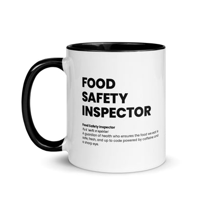 Food Safety Inspector Mug - Nutrition Facts - Locomug.com#funny_profession_mugs_crazy_mug _designs#