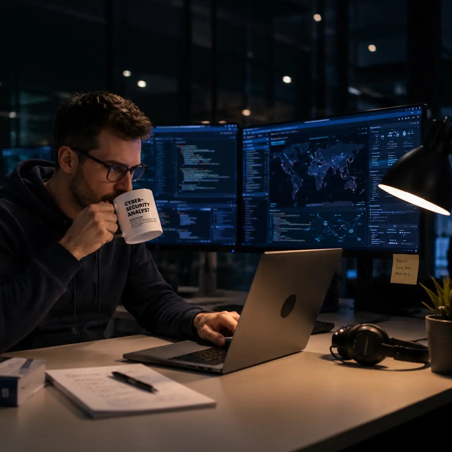 Funny Cybersecurity Analyst Gift Mug | Nutrition Facts Coffee Mug | CISSP Gift - Locomug.comfunny_profession_mugs_crazy_mug _designs