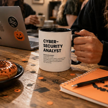 Funny Cybersecurity Analyst Gift Mug | Nutrition Facts Coffee Mug | CISSP Gift - Locomug.comfunny_profession_mugs_crazy_mug _designs