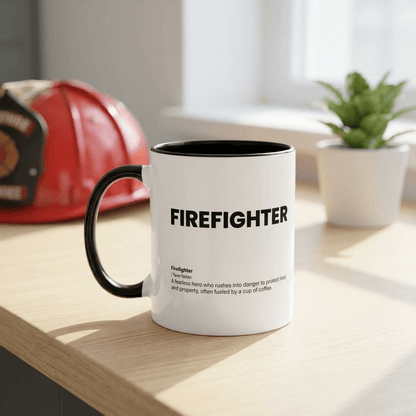 Funny Firefighter Gift Mug | Nutrition Facts Coffee Mug | Fire Prevention Week Gift - Locomug.comfunny_profession_mugs_crazy_mug _designs