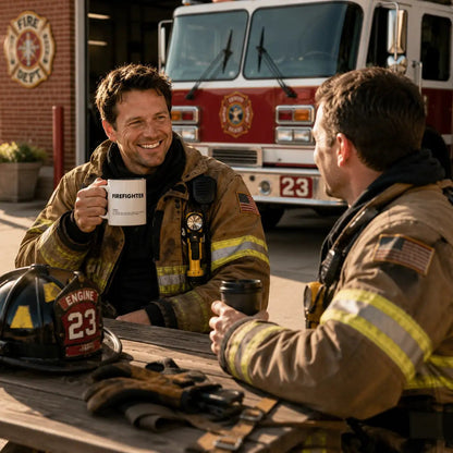 Funny Firefighter Gift Mug | Nutrition Facts Coffee Mug | Fire Prevention Week Gift - Locomug.comfunny_profession_mugs_crazy_mug _designs