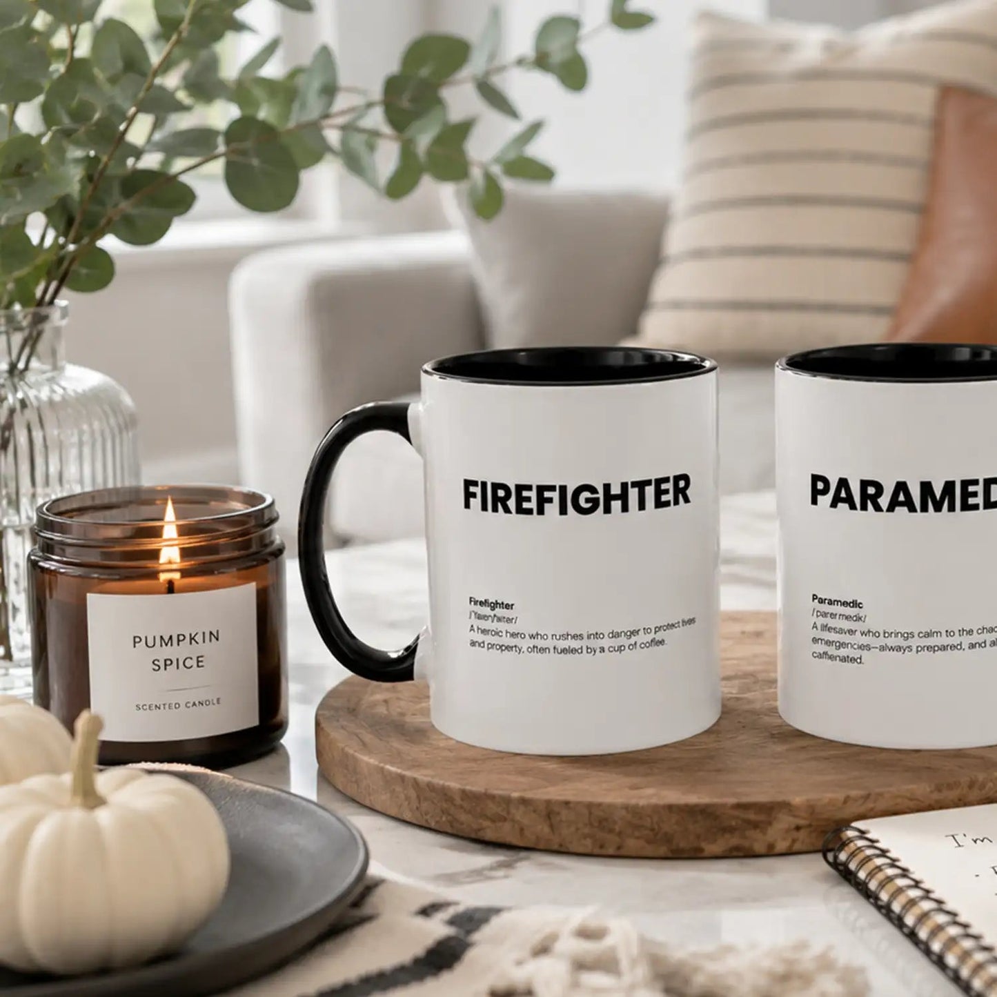 Funny Firefighter Gift Mug | Nutrition Facts Coffee Mug | Fire Prevention Week Gift - Locomug.comfunny_profession_mugs_crazy_mug _designs