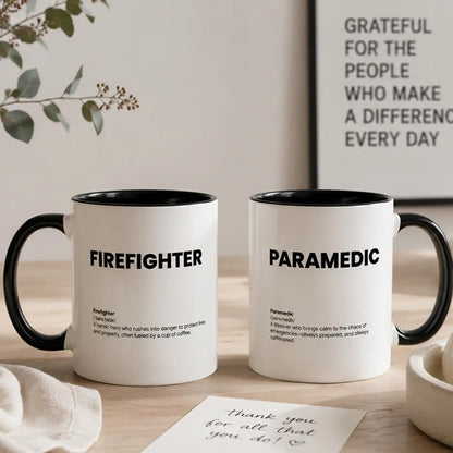Funny Firefighter Gift Mug | Nutrition Facts Coffee Mug | Fire Prevention Week Gift - Locomug.comfunny_profession_mugs_crazy_mug _designs