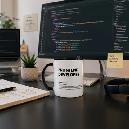Funny Frontend Developer Gift Mug | Nutrition Facts Coffee Mug | Web Developer Gift - Locomug.comfunny_profession_mugs_crazy_mug _designs