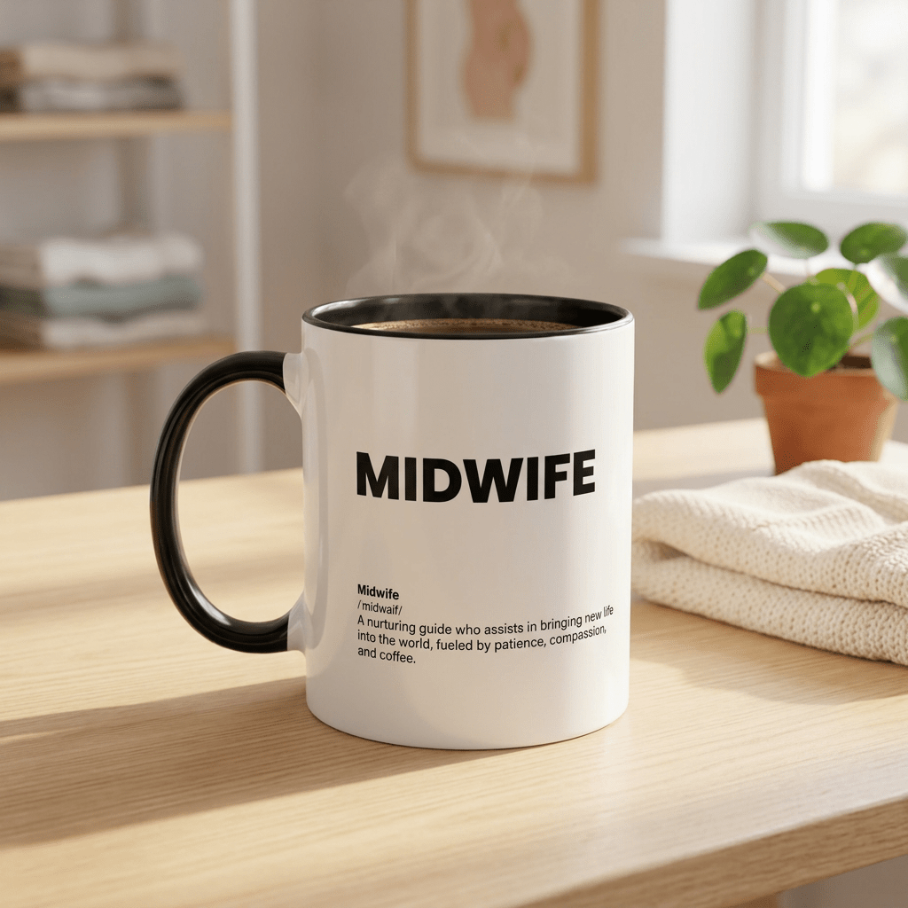 Funny Midwife Gift Mug | Nutrition Facts Coffee Mug | Midwifery Graduation Gift - Locomug.comfunny_profession_mugs_crazy_mug _designs