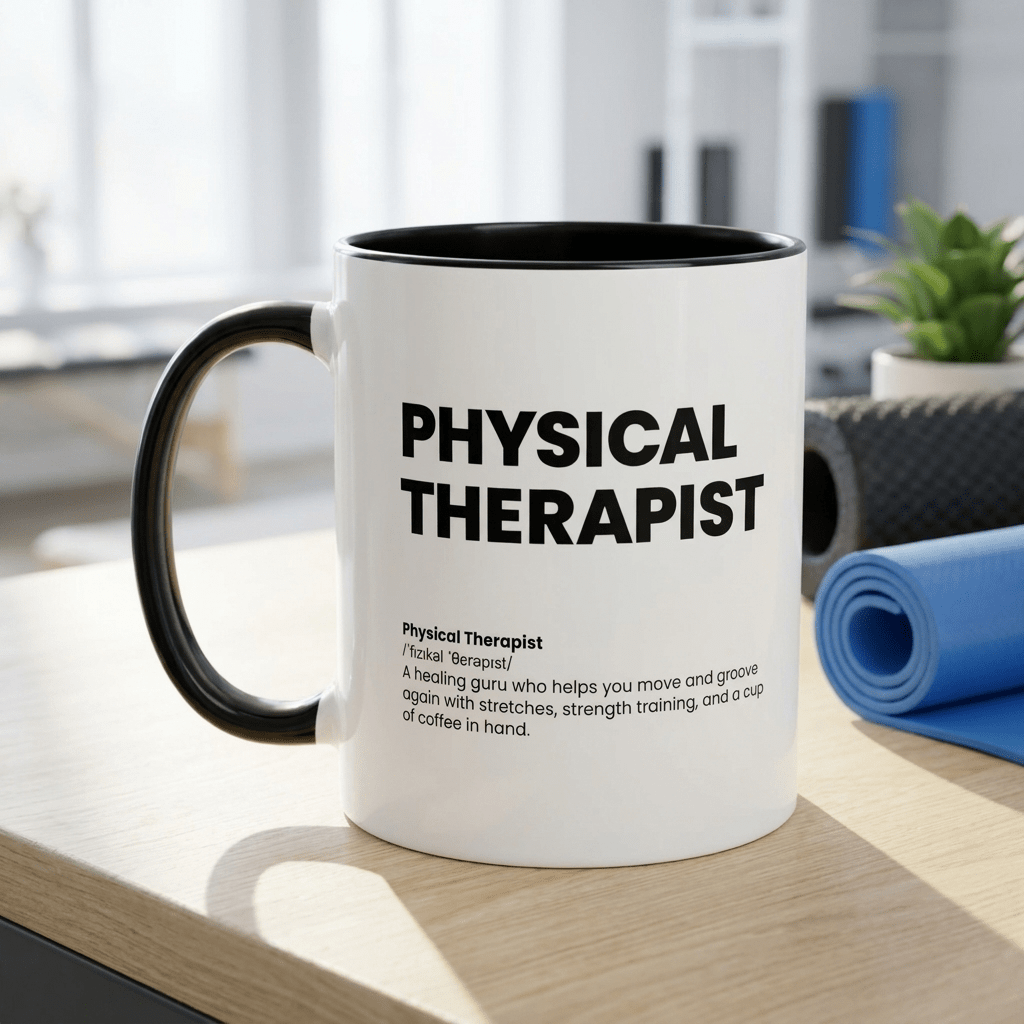 Funny Physical Therapist Gift Mug | Nutrition Facts Coffee Mug | PT Graduation Gift - Locomug.comfunny_profession_mugs_crazy_mug _designs