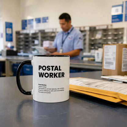 Funny Postal Worker Gift Mug | Nutrition Facts Coffee Mug | Mail Carrier Gift - Locomug.comfunny_profession_mugs_crazy_mug _designs