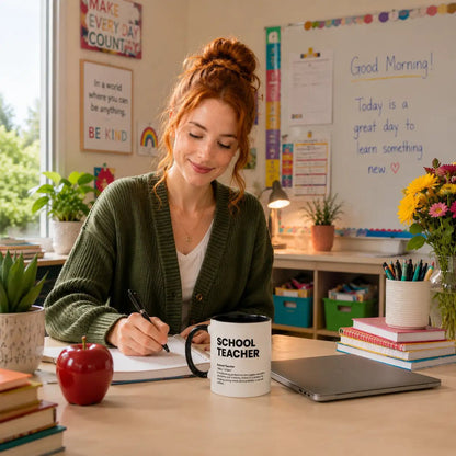 Funny Teacher Gift Mug | Nutrition Facts Coffee Mug | Teacher Appreciation Gift - Locomug.comfunny_profession_mugs_crazy_mug _designs