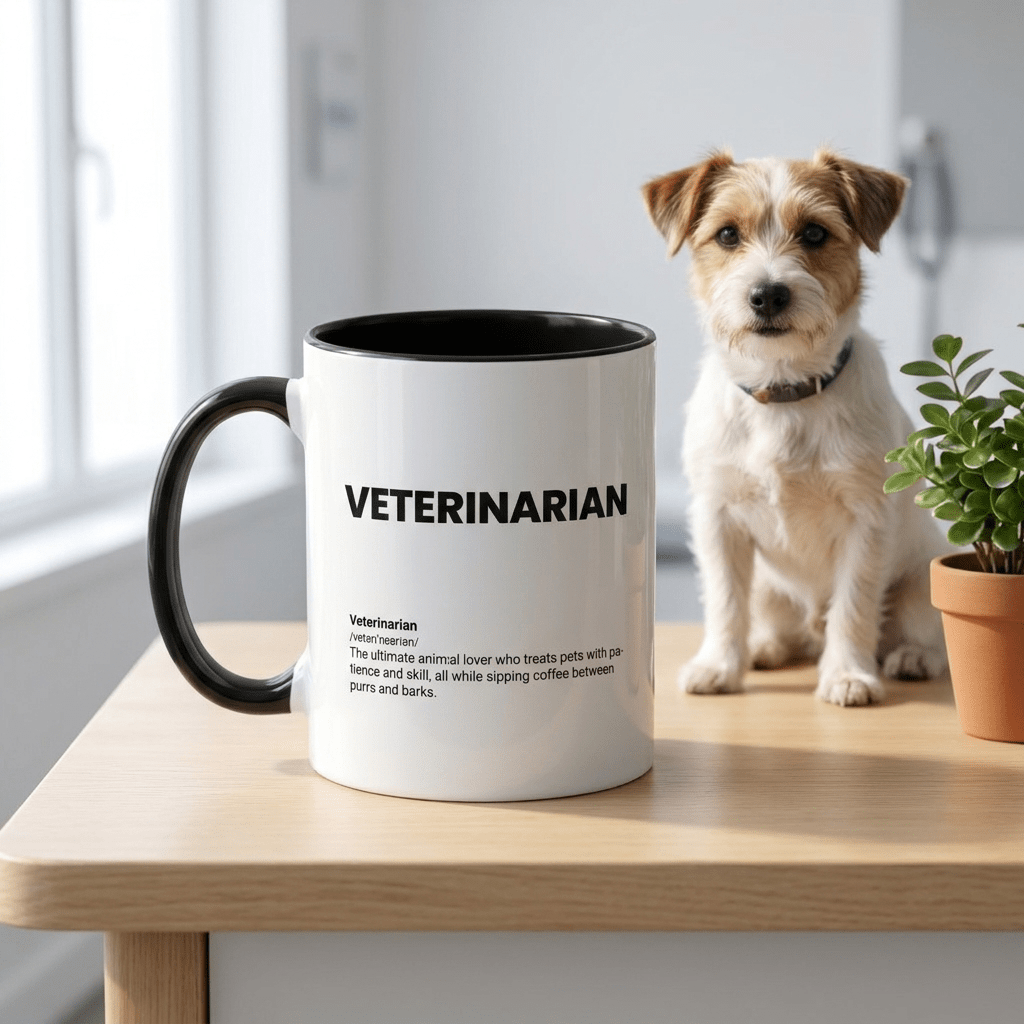 Funny Veterinarian Gift Mug | Nutrition Facts Coffee Mug | Vet School Graduation Gift - Locomug.comfunny_profession_mugs_crazy_mug _designs