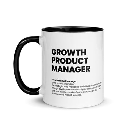 Funny Growth Product Manager Gift Mug - Nutrition Facts Design - LocoMug
