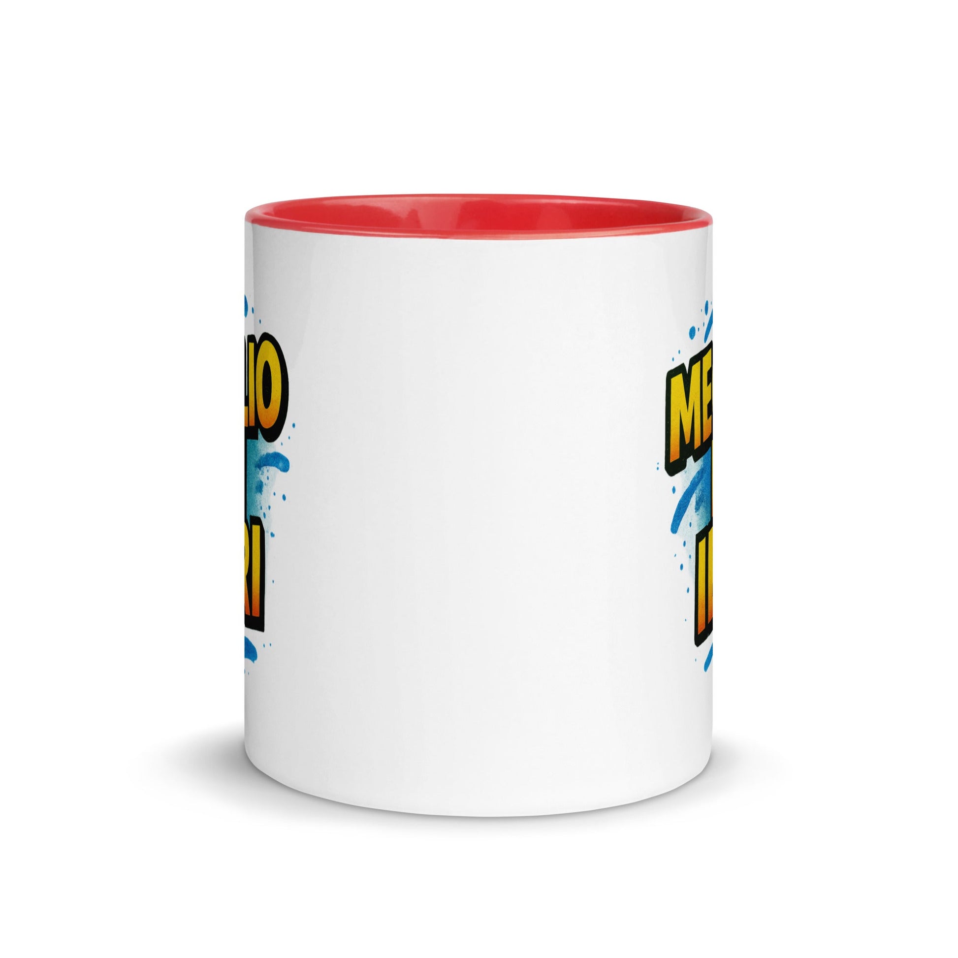 “Meglio di ieri” Mug with Color Inside – Espresso & Evolution, Italian Edition - Locomug.com#funny_profession_mugs_crazy_mug _designs#