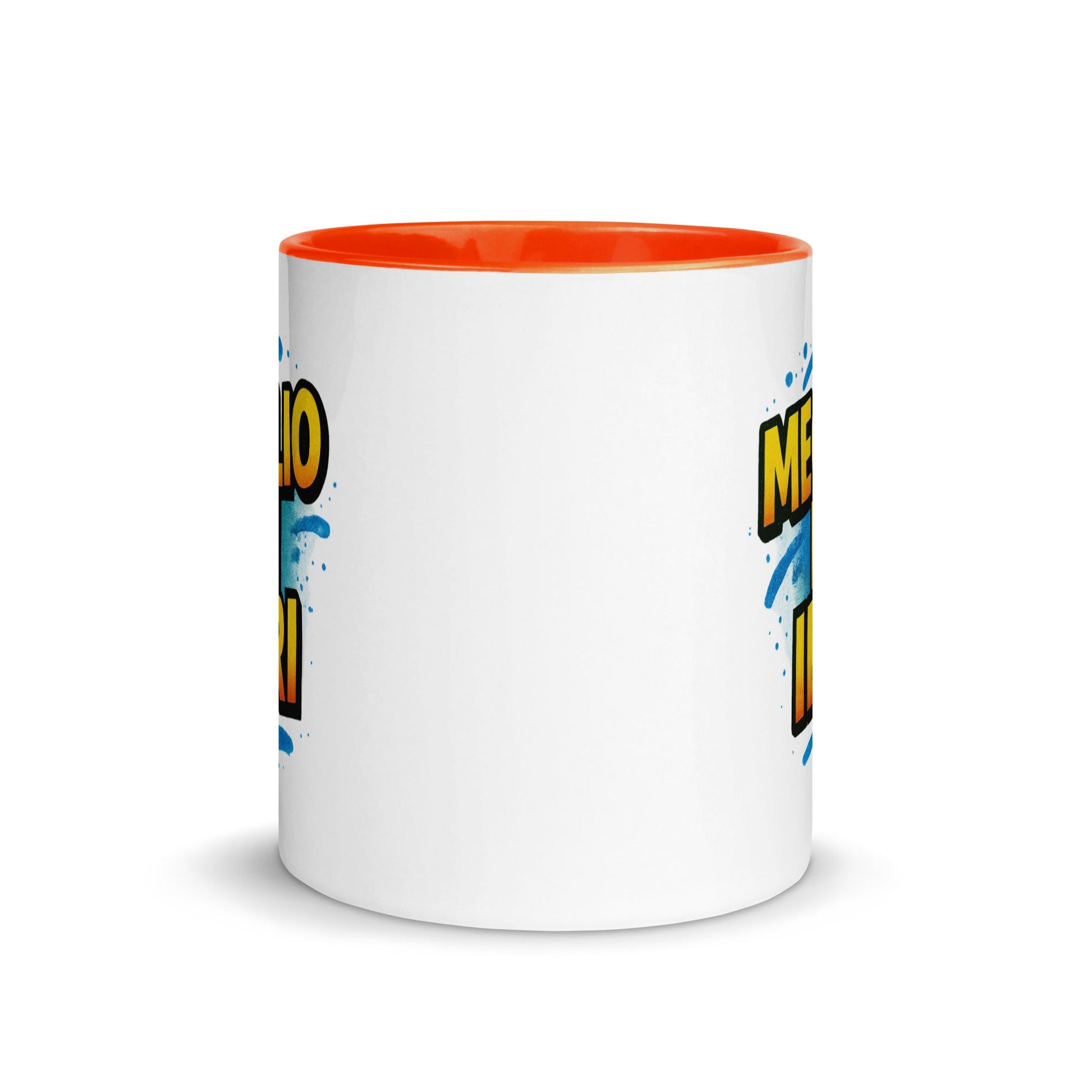 “Meglio di ieri” Mug with Color Inside – Espresso & Evolution, Italian Edition - Locomug.com#funny_profession_mugs_crazy_mug _designs#