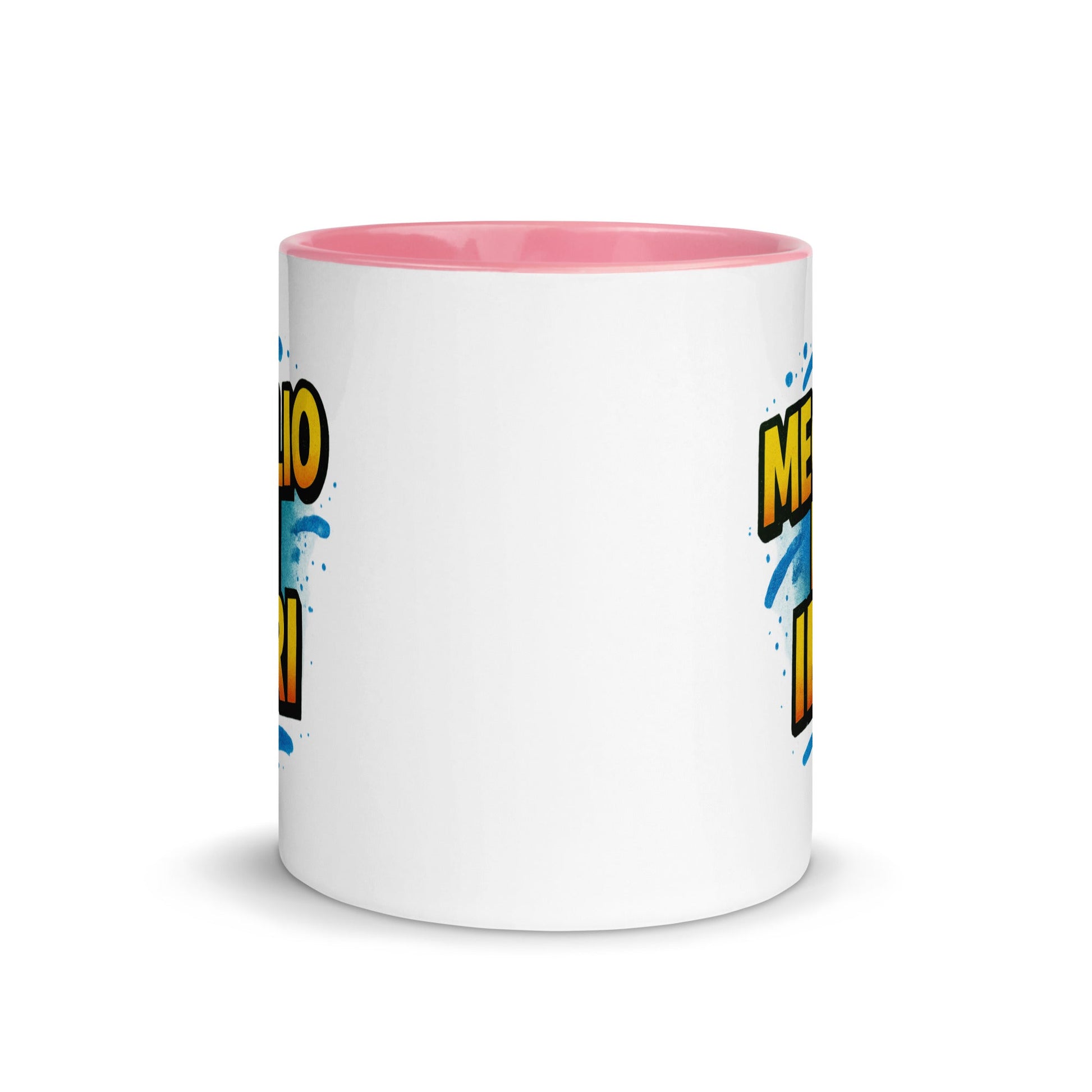 “Meglio di ieri” Mug with Color Inside – Espresso & Evolution, Italian Edition - Locomug.com#funny_profession_mugs_crazy_mug _designs#