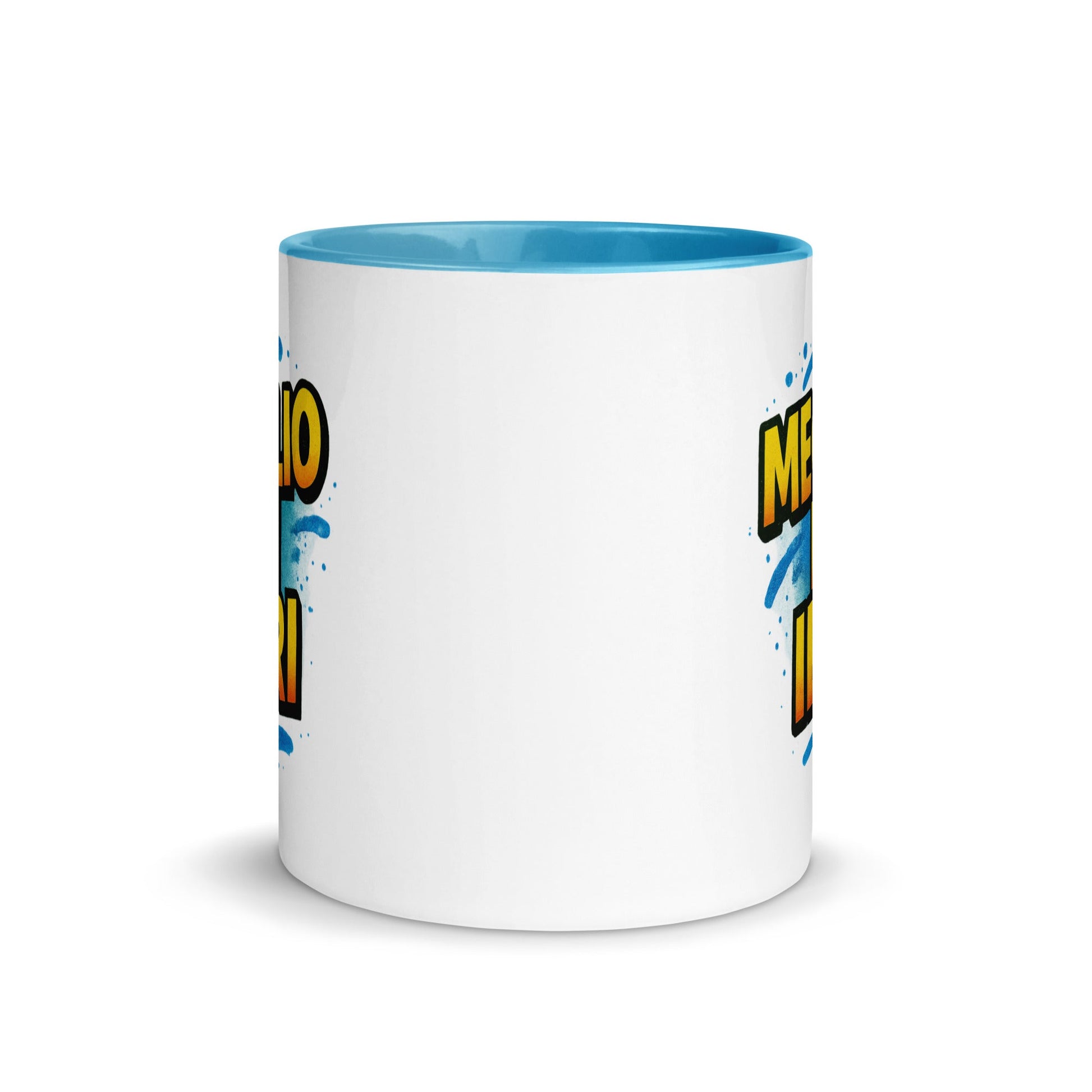 “Meglio di ieri” Mug with Color Inside – Espresso & Evolution, Italian Edition - Locomug.com#funny_profession_mugs_crazy_mug _designs#