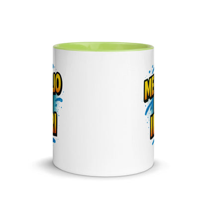 “Meglio di ieri” Mug with Color Inside – Espresso & Evolution, Italian Edition - Locomug.com#funny_profession_mugs_crazy_mug _designs#