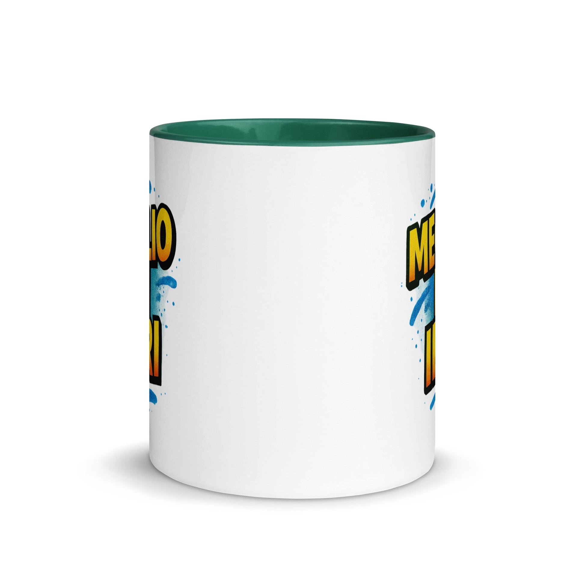“Meglio di ieri” Mug with Color Inside – Espresso & Evolution, Italian Edition - Locomug.com#funny_profession_mugs_crazy_mug _designs#