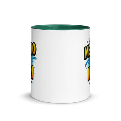 “Meglio di ieri” Mug with Color Inside – Espresso & Evolution, Italian Edition - Locomug.com#funny_profession_mugs_crazy_mug _designs#