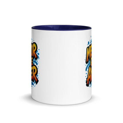 “Mejor que Ayer” Mug with Color Inside – Spanish - Locomug.com#funny_profession_mugs_crazy_mug _designs#