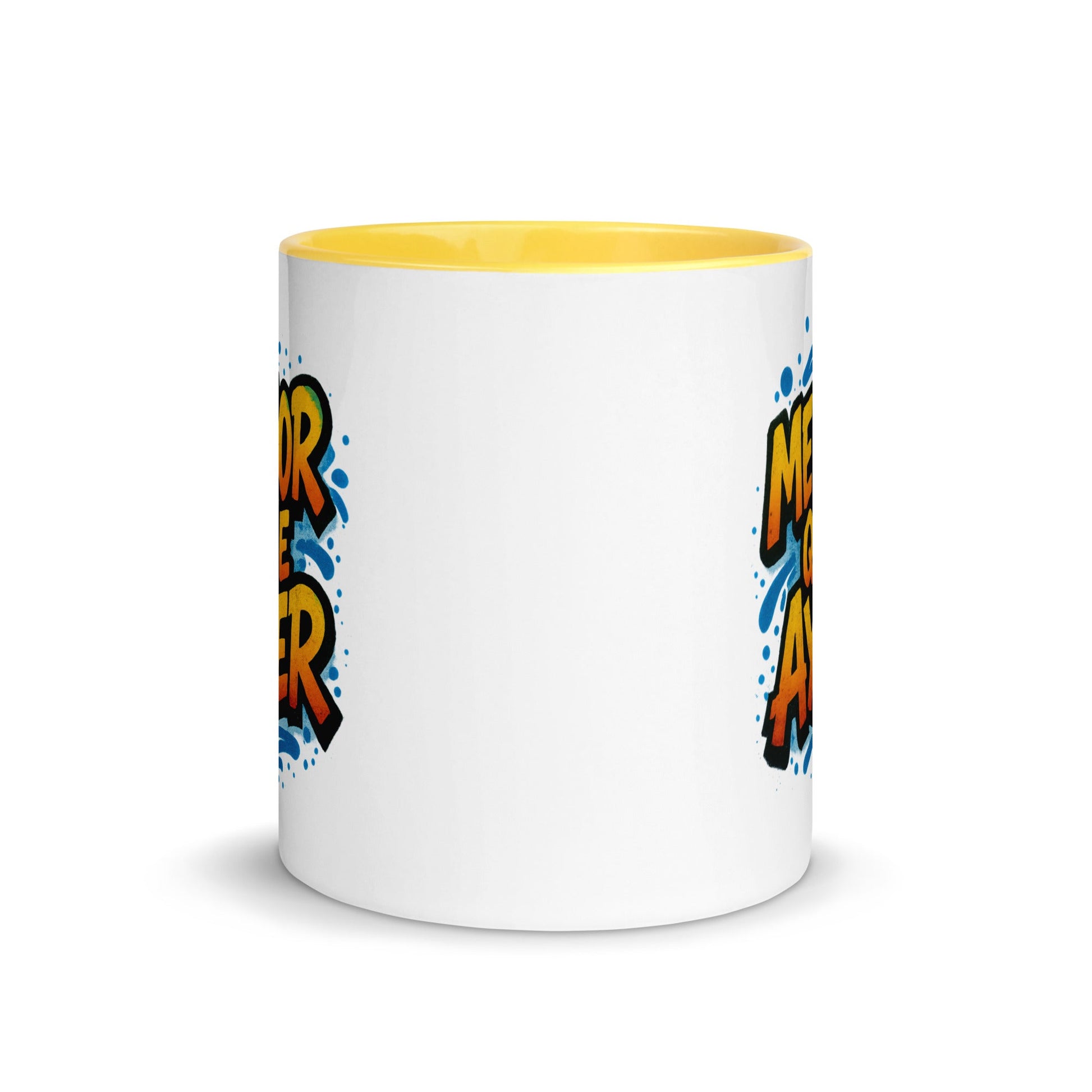 “Mejor que Ayer” Mug with Color Inside – Spanish - Locomug.com#funny_profession_mugs_crazy_mug _designs#