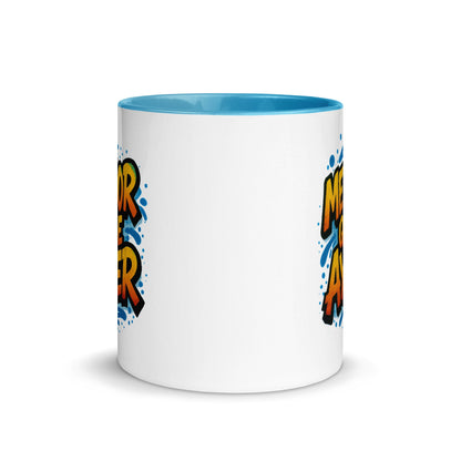 “Mejor que Ayer” Mug with Color Inside – Spanish - Locomug.com#funny_profession_mugs_crazy_mug _designs#