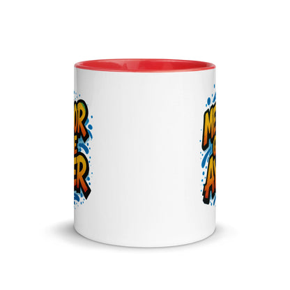 “Mejor que Ayer” Mug with Color Inside – Spanish - Locomug.com#funny_profession_mugs_crazy_mug _designs#