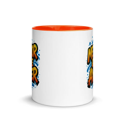 “Mejor que Ayer” Mug with Color Inside – Spanish - Locomug.com#funny_profession_mugs_crazy_mug _designs#