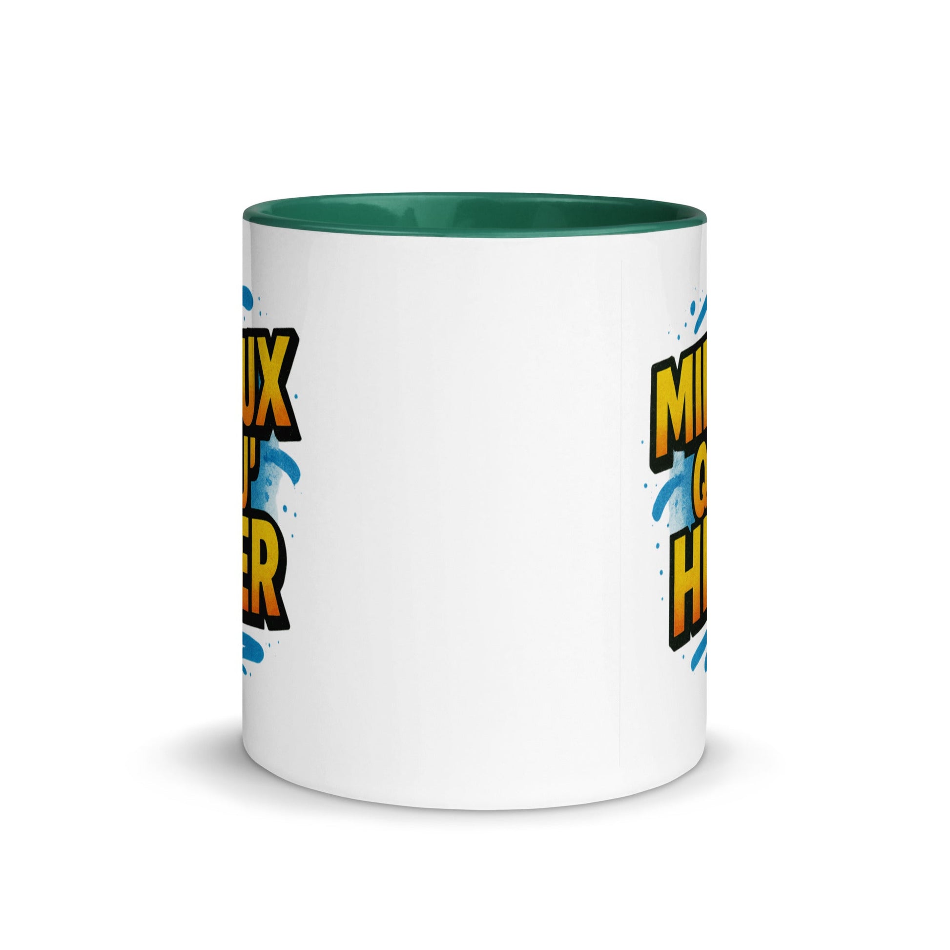 “Mieux qu’hier” Mug with Color Inside – French Elegance Meets Daily Growth - Locomug.com#funny_profession_mugs_crazy_mug _designs#