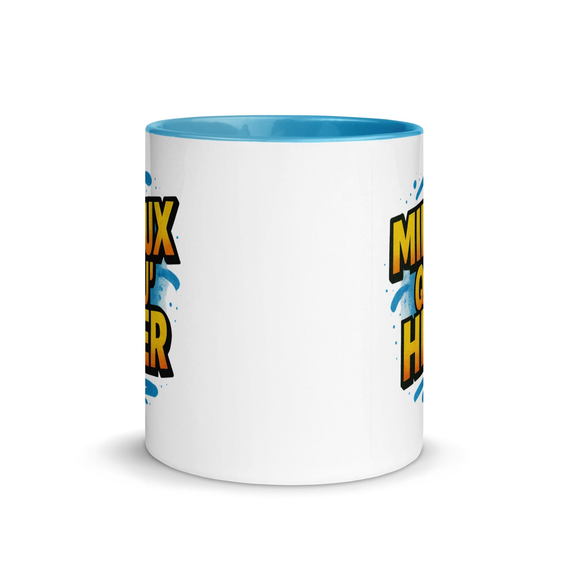 “Mieux qu’hier” Mug with Color Inside – French Elegance Meets Daily Growth - Locomug.com#funny_profession_mugs_crazy_mug _designs#