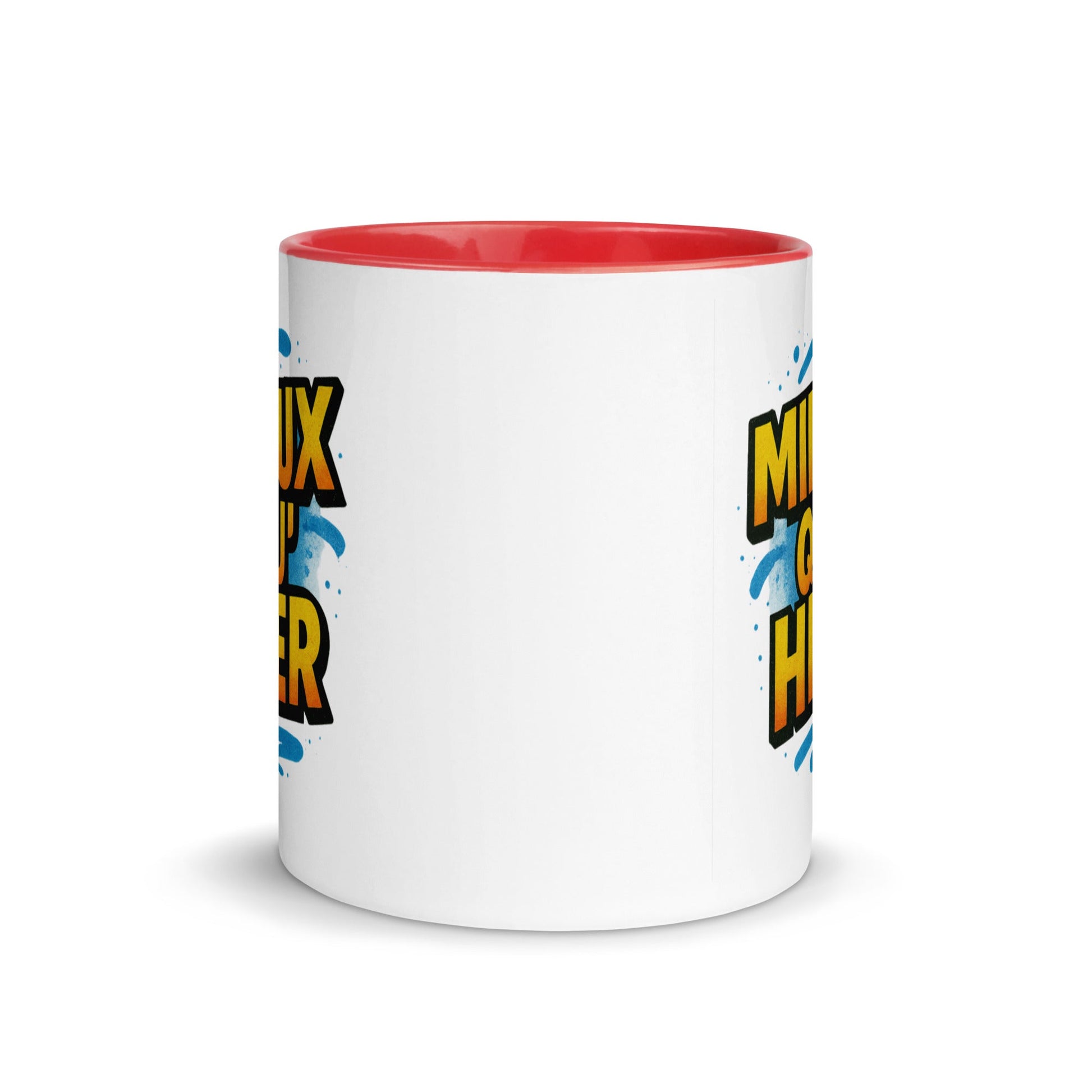 “Mieux qu’hier” Mug with Color Inside – French Elegance Meets Daily Growth - Locomug.com#funny_profession_mugs_crazy_mug _designs#